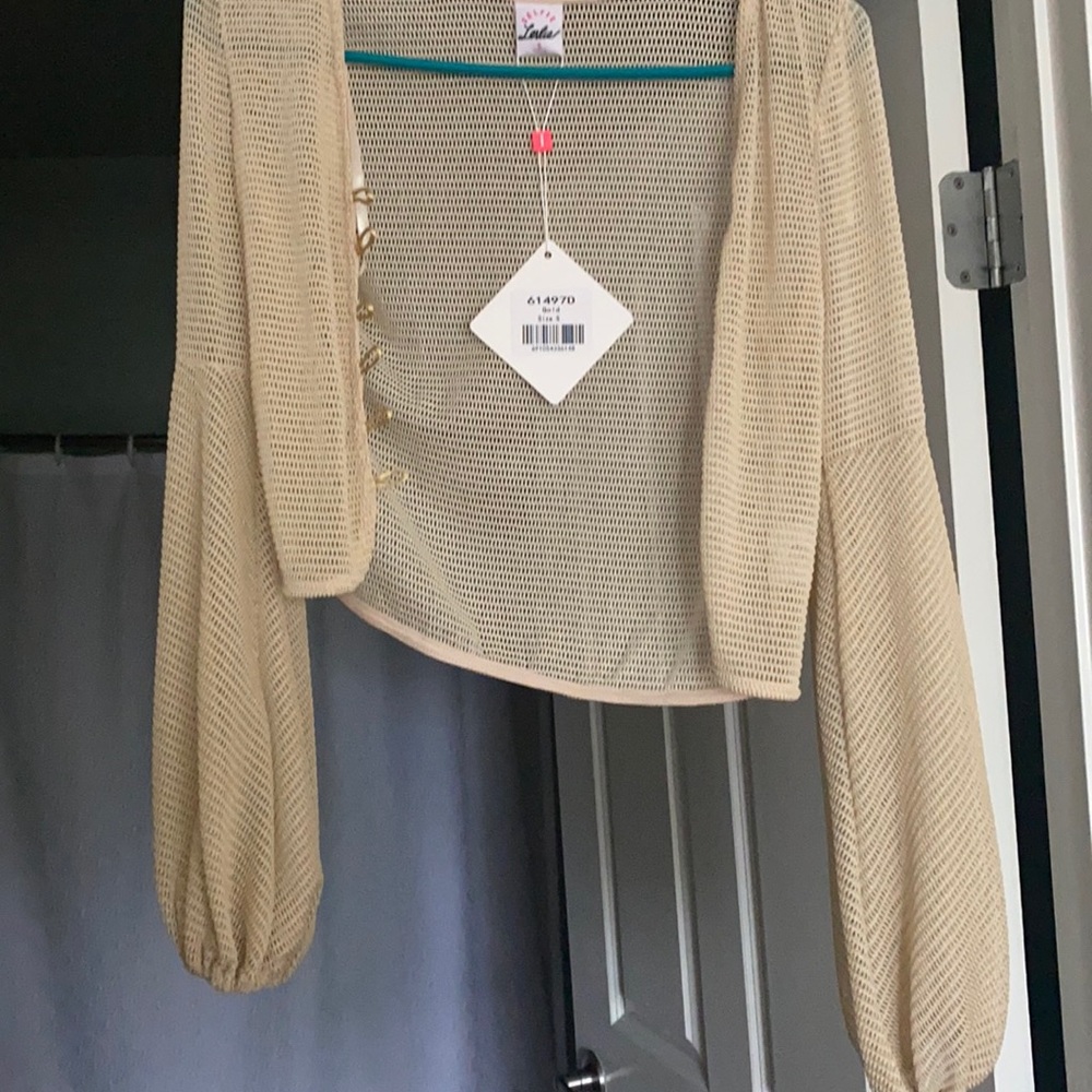 Festival mesh 12th tribe top